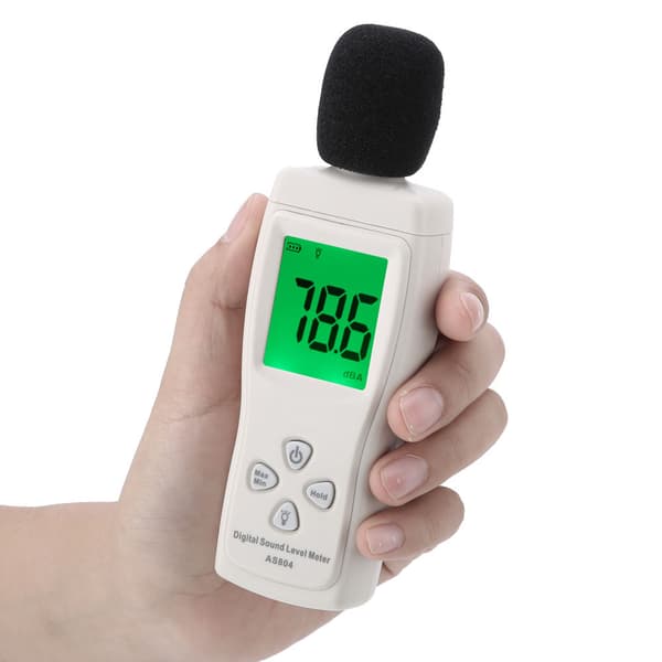 Digital lydnivåmåler - SMART SENSOR AS804, 30-130dBA overvåking