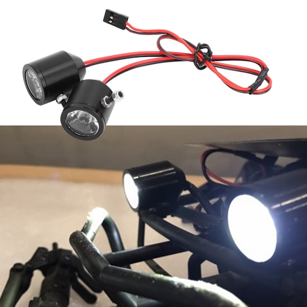 3W Spotlights Sorte Reservedele til RC Bilmodel