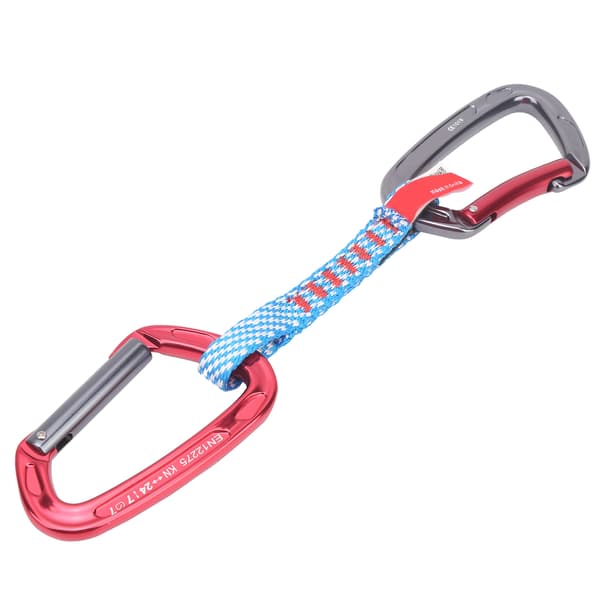 CAMNAL Utomhus klätterquickdraw-set Rak grind och böjd grind karbinhake 27CM