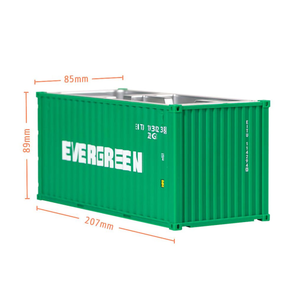 Simulering Frakt Behållare Modell 20ft Minileksaker Logistikbehållare Multifunktion Pennhållare Office Must Be Gift Anpassad logotyp