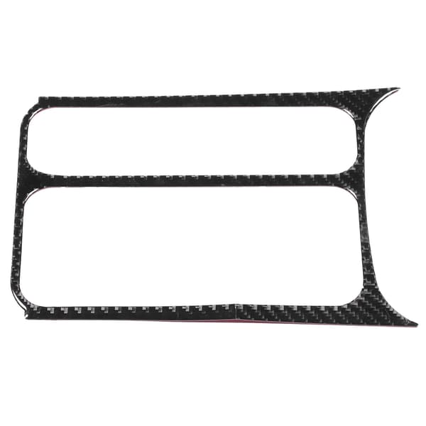 Deksel i karbonfiber for koppholderpanel, front, kaffeflaskefeste, trim, klistremerke