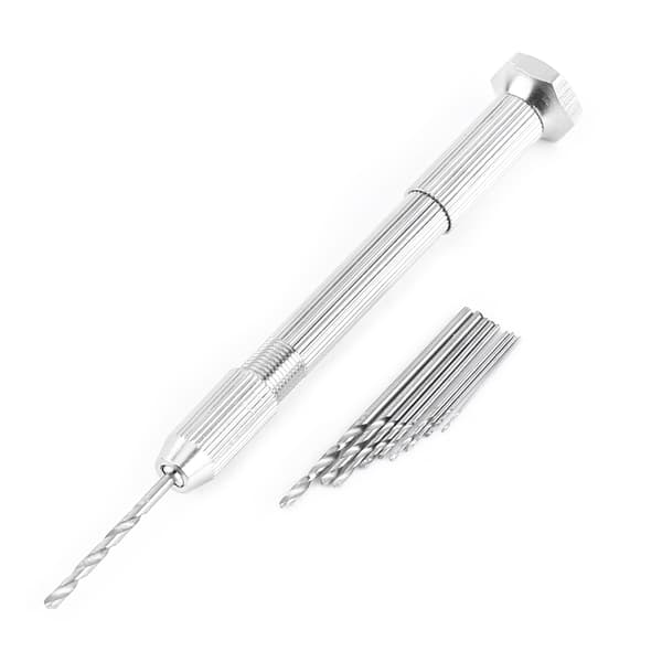 Silverhåndsverktøy Twist Drill Set 10 HHS Bits for PCB og Klokkereparasjon