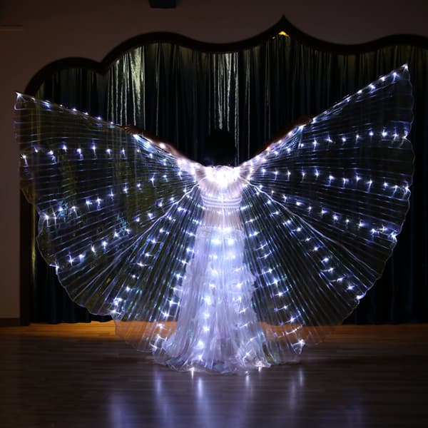 LED Lysende Vinger Dans Lysende Rekvisitter Performance Magdans Vinger