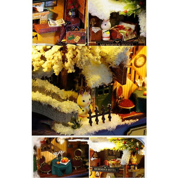 DIY hut box teater handgjord montering Roam Around in Winter