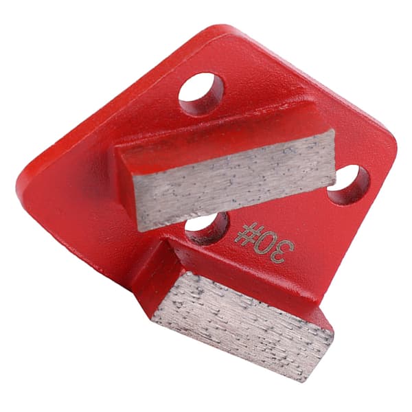 3 stk. 30 Grit Diamant Gulvslipingsputer Metallbinding Skrape