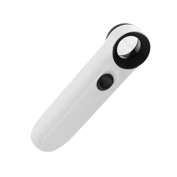 Handhållet LED-förstoringsglas med ABS-plastfodral - MG6B-1B 40X