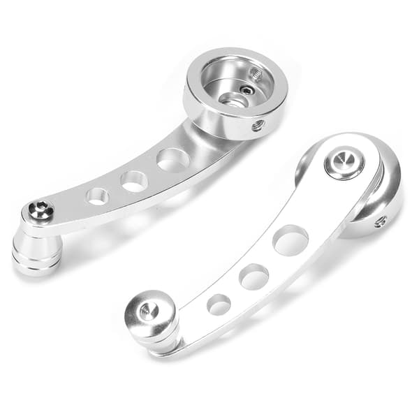 Sølv 3-i-1 CNC Aluminium Legering Vindueshåndsving Sæt til Chevy Biltilbehør