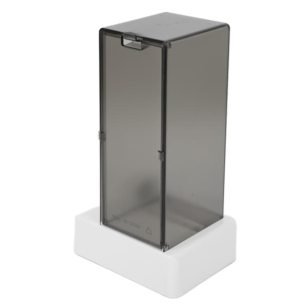 Automatisk bomullspinne dispenser, PC-materiale av matkvalitet for bad og soverom