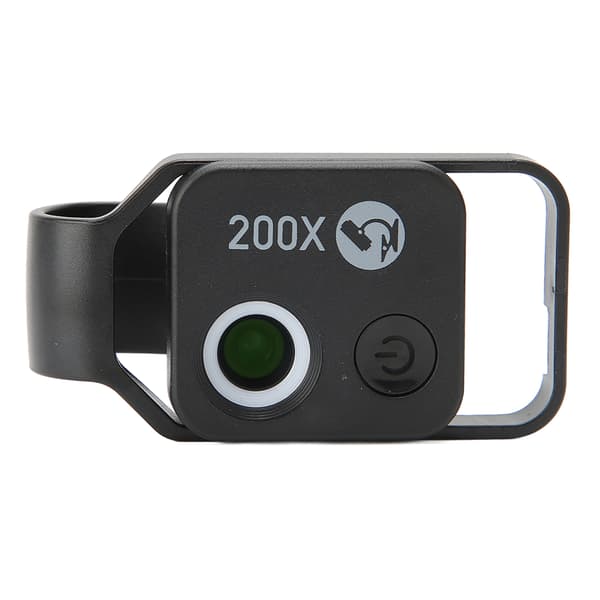 200X Universal Telefon Mikroskop Clip med CPL Linse til iPhone Android