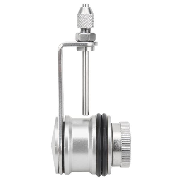 Fiskeknude-sæt Wire Knot Tool til Line Winder Assist Knotting Connector Tilbehør Sølv