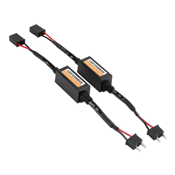 2. generasjons LED Canbus frontlysdekoder Anti-flimmer motstander feilfjerner for H7
