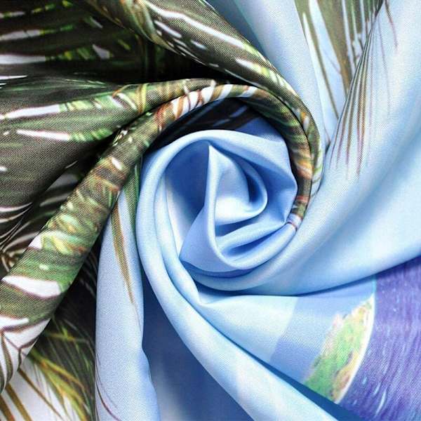 3D Digital Tapestry Printed Bakgrund Multi Landskap Borstad tyg Art Tapestry (QHGTSS8 150*150)