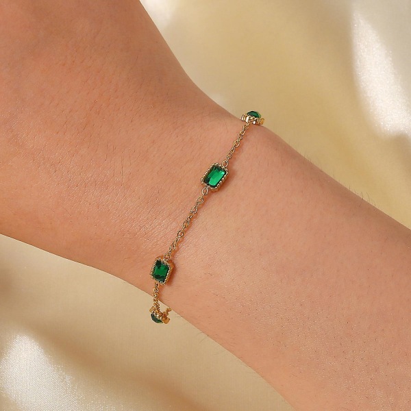 Armbånd Firkantet Daily Outfit Metallic Element B1447
