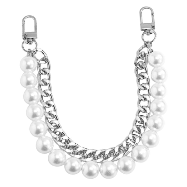 Fashion kunstige perler taske kæde strop håndtaske pung erstatning kæde