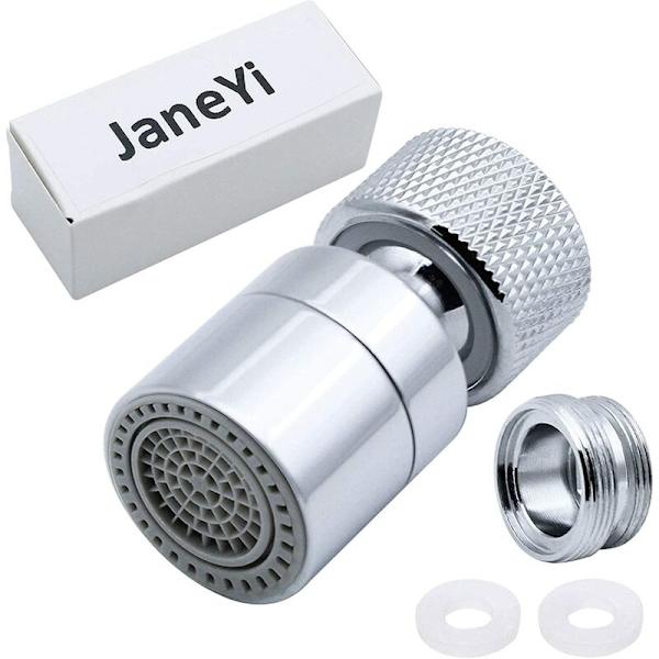 (Universal Dual Mode All Copper Aerator + Copper Adapter) Roiskesuojattu ilmastin keittiöön ja kylpyhuoneeseen