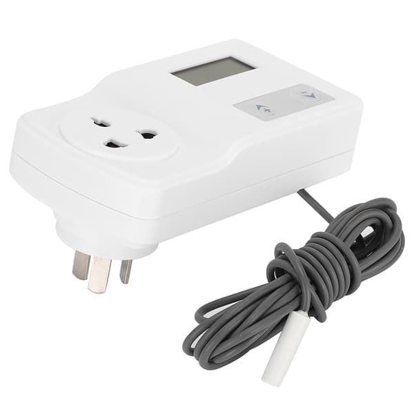 Intelligent Digital Display Reptil Termostat Temperaturregulator AU Plugg 220V