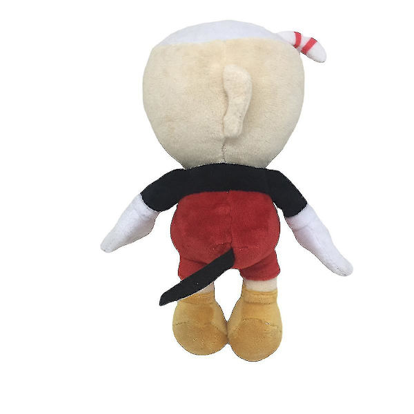 Game Head Plyschleksak Mugman Ms. Chalice Ghost King Tärningar Cagney Carnantion Puphead Plyschdockor Leksaker För Barn Presenter A A