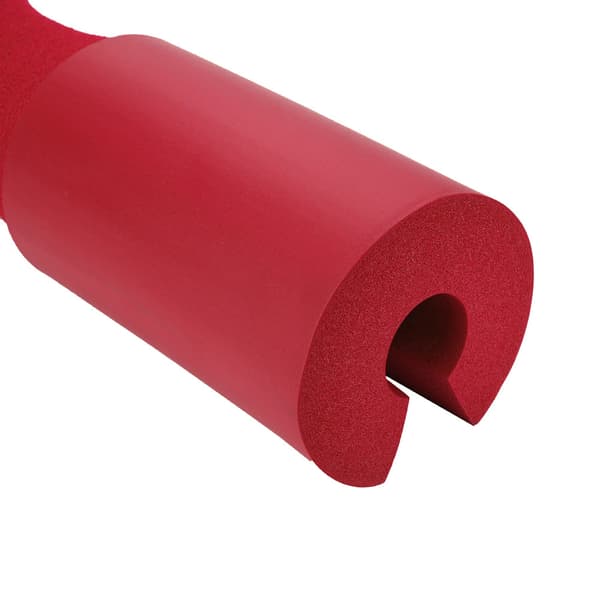 Röd tyngdlyftningsskivstång Squat Pad Nacke Axel Skyddsutrustning