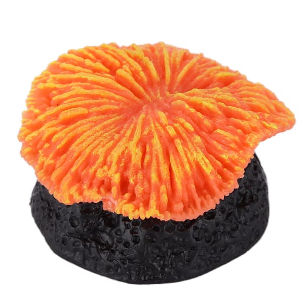 Kunstgræs Akvarium Landskabs Ornament Orange
