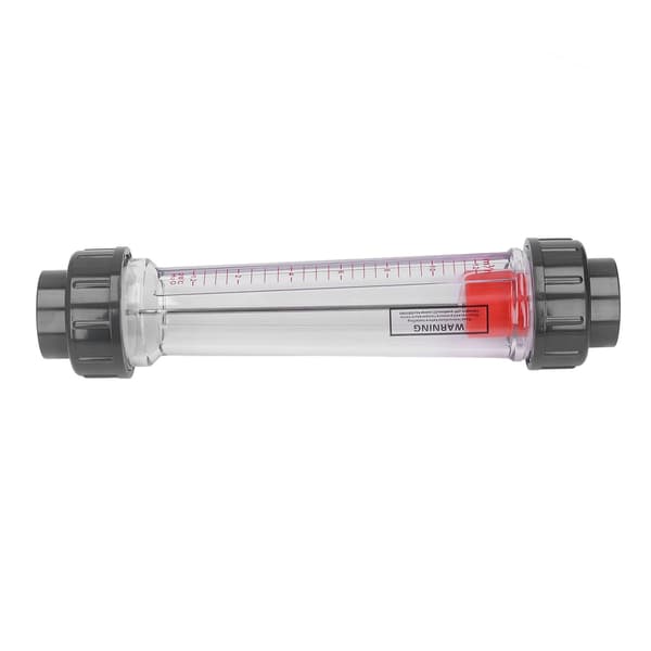 Högprecisions Transparent Plast Rörflödesmätare 1.2-12m³ per Timme