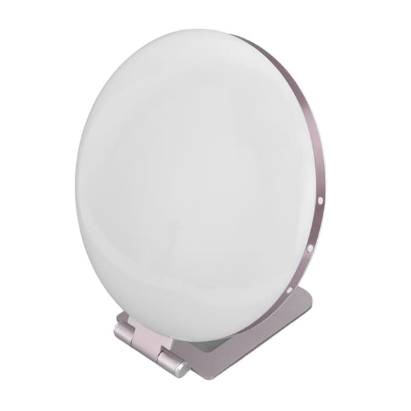 LED Lysterapi Lampe 3 Fargetemperaturer Sammenleggbar Base US Plugg 100V til 240V