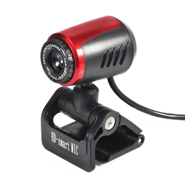 Professionelt webkamera med 0,8 megapixel USB 2.0 webkamera og mikrofon til computer bærbar computer desktop