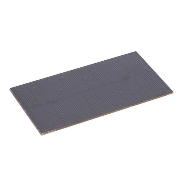 1W 6V DIY Sikkerhedssolcellepanel Høj Kvalitet Monokrystallinsk Silicium