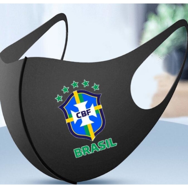 Sommermode-VM-maske (brasiliansk sort)