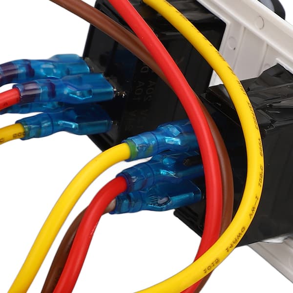 DC 12V 24V Marin Toalett Kontrollpanel 3-vägs Snabb Response Switch för Båtar Yachter RV