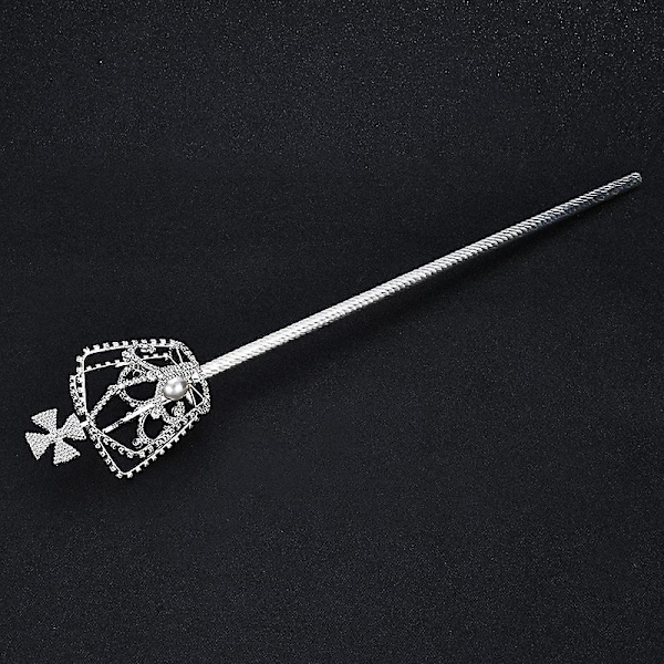 Glänsande Fairy Wand Strass Inlagd Mode Sofistikerade Sceptrar Festival Wand Pageant Kostym