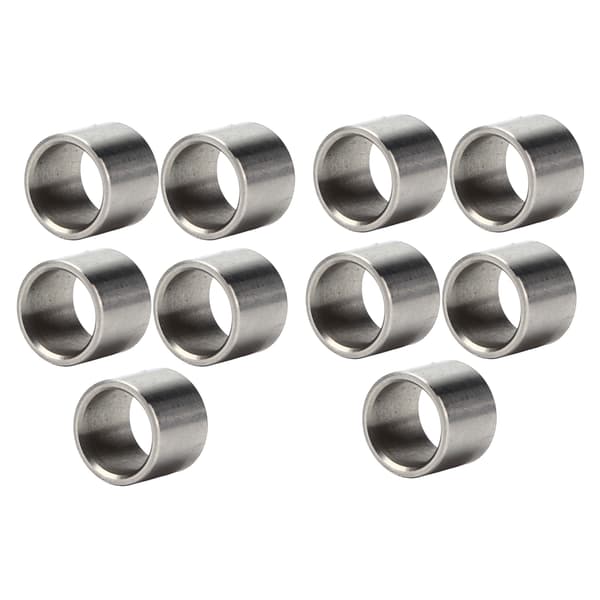 10 stk. Bricka Spacer Skive 15mm OD 12mm ID Rustfrit Stål Tilbehørsdele Sæt 3515-0015-0120