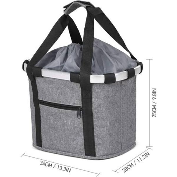 Vikbar cykelkorg Liten katt hundbärväska Styrkorg Vikbar cykelkorg för husdjur 7 färger 34 * 28 * 25 cm