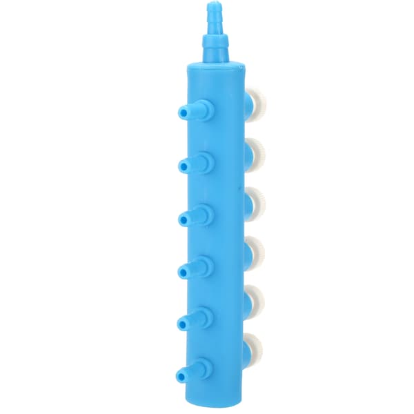 Justerbar Plast Akvarium Luftventil 1 til 6 Vejs CO2 Udstyr Luftstrømsfordeler