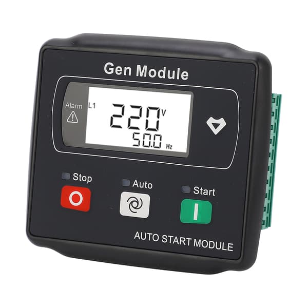 Dieselgenerator Auto Controller LCD-skærm Genset Kontrolmodul Panel 15-360V