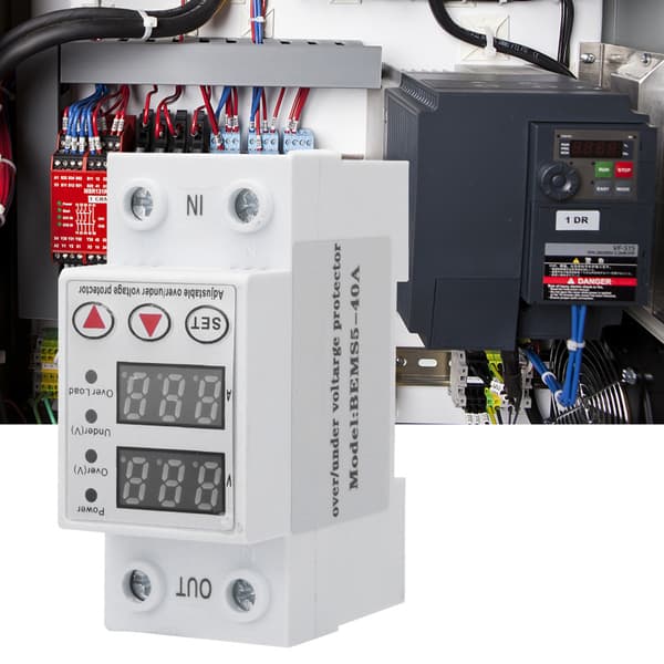 BERM BEMS5 40A 230V Intelligent Digital Overspennings- og Overstrømsbeskyttelse