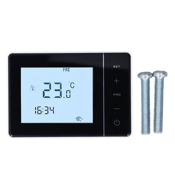 Programmerbar termostat for HVAC-systemer Digital LCD Intelligent berøringsskjermbryter AC 100 230V
