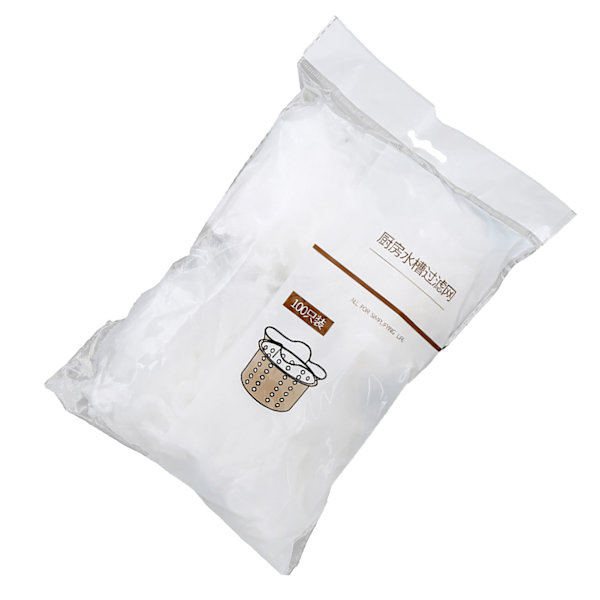 Polyester Høj Densitet Engangs Elastisk Lugtfri Opvaskemaskine Filter Net 100 Stk