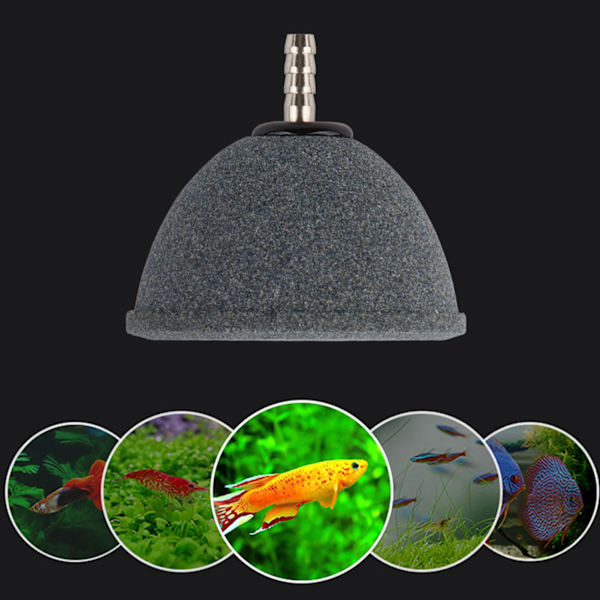 Slidstærk Akvarium Hydroponisk Ilt Diffuser Luftsten Belufter 6 cm