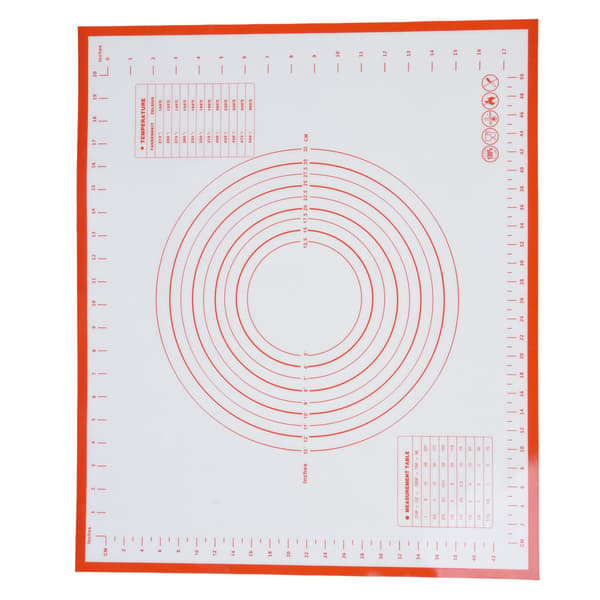 Silikon Bakeplate for Perfekt Deigutrolling og Baking