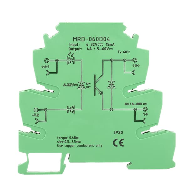 MRD060D4 Ultratynd PLC Relæ Effektforstærkerkort DC Solid State Relæmodul