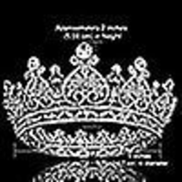 Silver Crown For Women Crystal Queen Crowns And Tiaras Girls Full Round Bröllop Headb