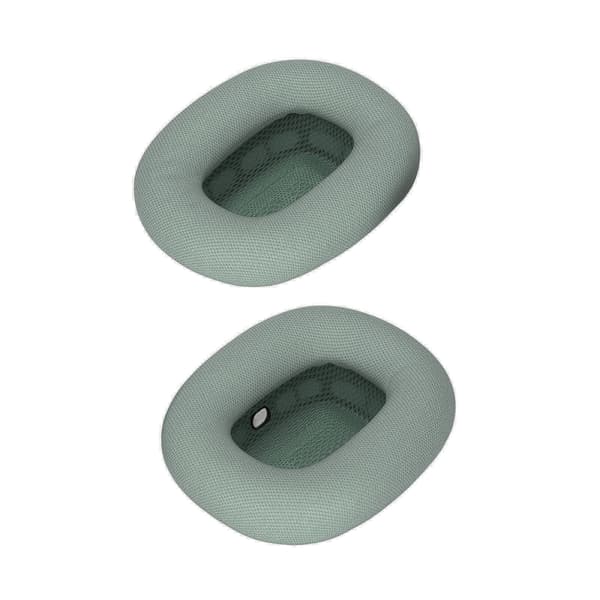 AirPods Max Erstatningsøreputer Grønn Myk Memory Foam Protein Leather Øreputer