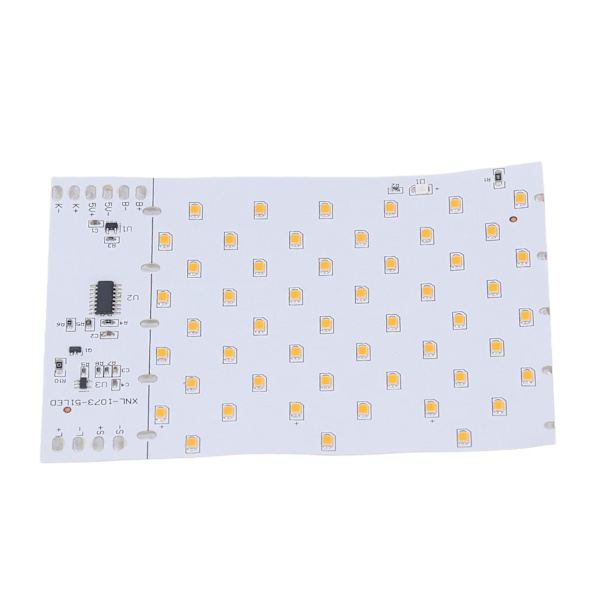 Fleksibelt LED-panel med 3 lystilstande til solsimuleret stearinlyslampe 5-6V