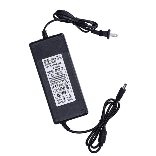 48V 5A 100-240V US-kontakt Switch Mode Strömförsörjningsadapter Distributionskontrollutrustning