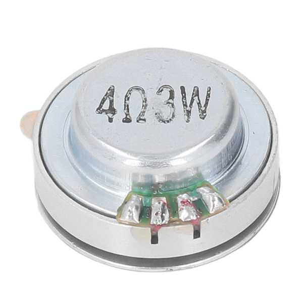 26mm All Frequency Stærk Bas Vibration Højttaler til MP3 MP4 CD 4 Ohm