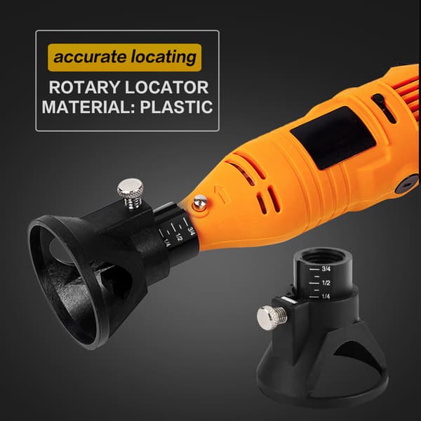 Elektrisk Drill Sander Lokator Horn Carving Rotary Tool Attachment Positioner