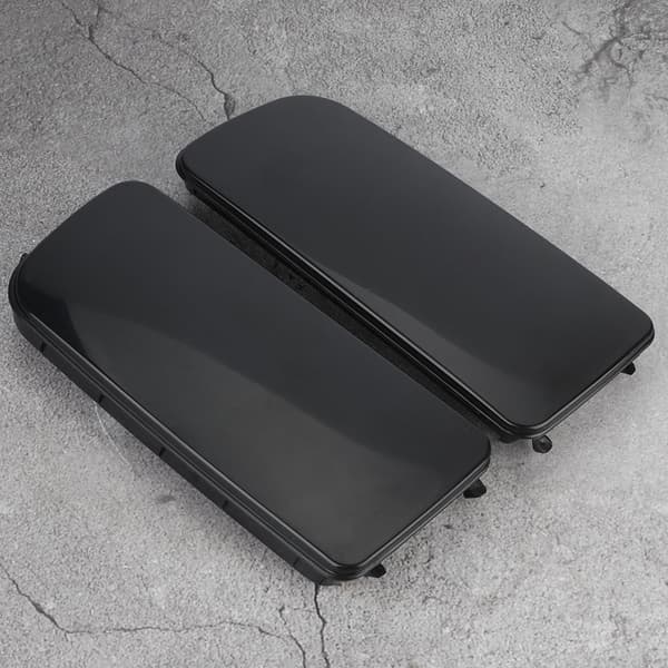 ABS Svart Front Tåkelys Deksel Trim Ramme Kompatibel med E30 E36 E46 318 323 325