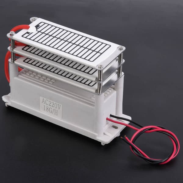 Keramisk husholdningspladerenser Ozon Generator 18g AC220V Lugtfjerner