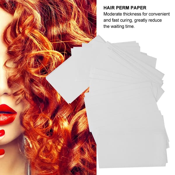 500 Professionella Engångs Salon Kristall Hårpermanent Papper Hårrullningspapper Stylist