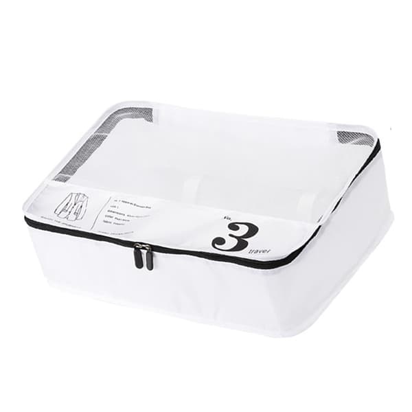 Multifunktionella Reseförvaringsväskor i Polyester för Affärsresor Vit L 42x32x12cm 16.5x12.6x4.7in
